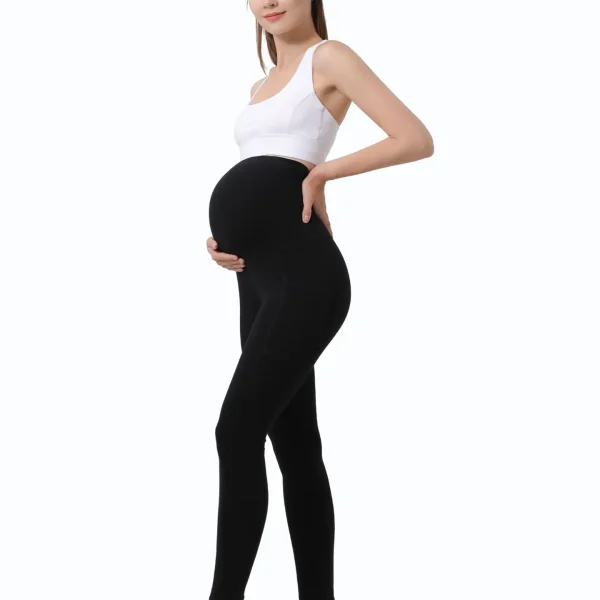 Alina Mae Maternity Legging Side Button