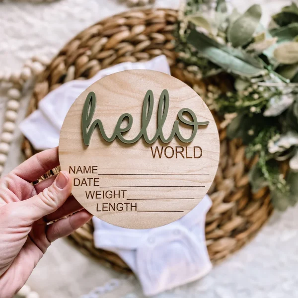 Hello World Baby Sign