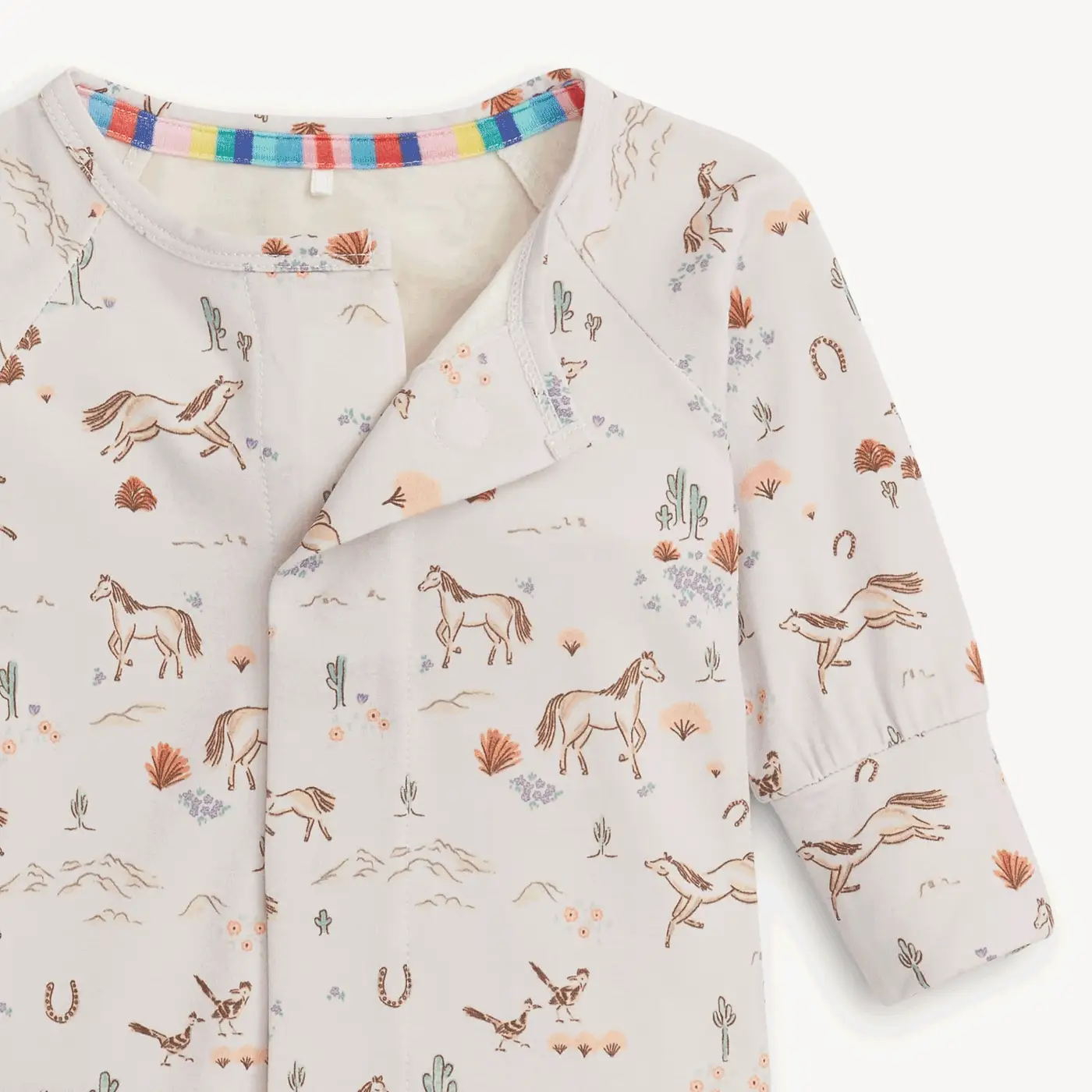 Bamboo Pajama Infant Born To Run