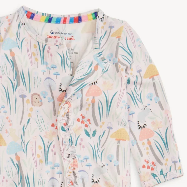 Bamboo Pajama Infant Shroom And Bloom