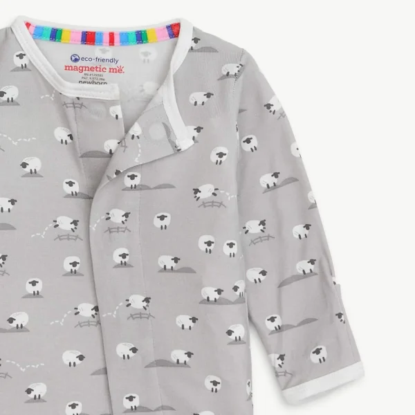 Bamboo Pajama Infant Baa Baa Grey